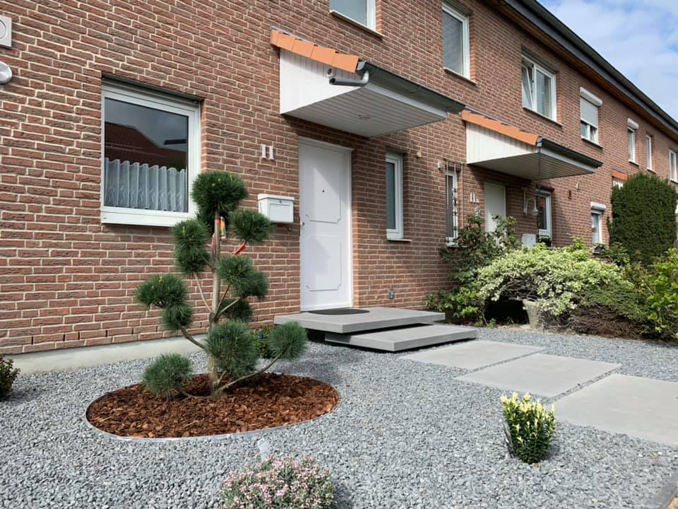 Gartengestaltung mit Strukturelementen
